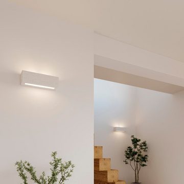 famlights Wandleuchte, Wandleuchte Alexander aus Keramik in Weiß E27 max. 60W durchgehend, keine Angabe, Leuchtmittel enthalten: Nein, warmweiss, Wandleuchte, Wandlampe, Wandlicht