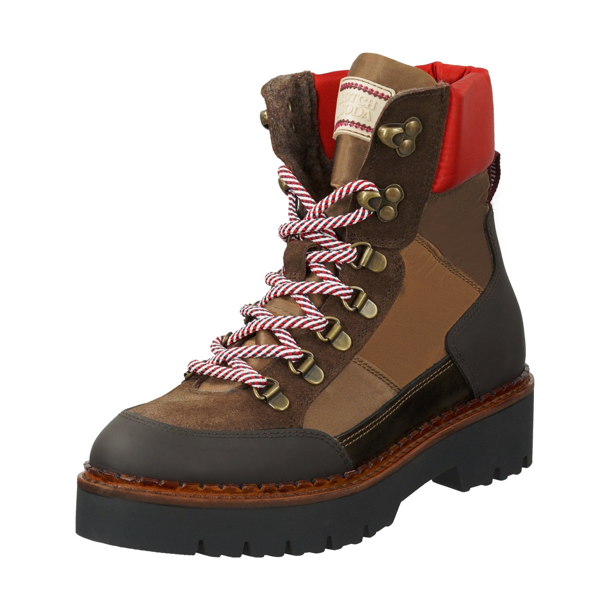 Olivine Schnürboots