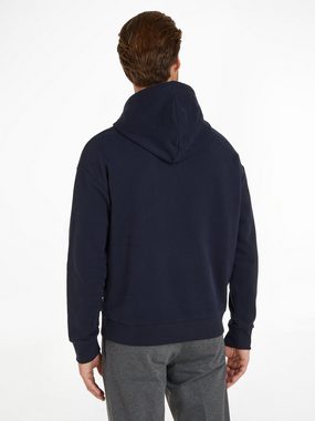 Calvin Klein Kapuzensweatshirt WAVE LINES HERO LOGO HOODIE mit Markenlabel
