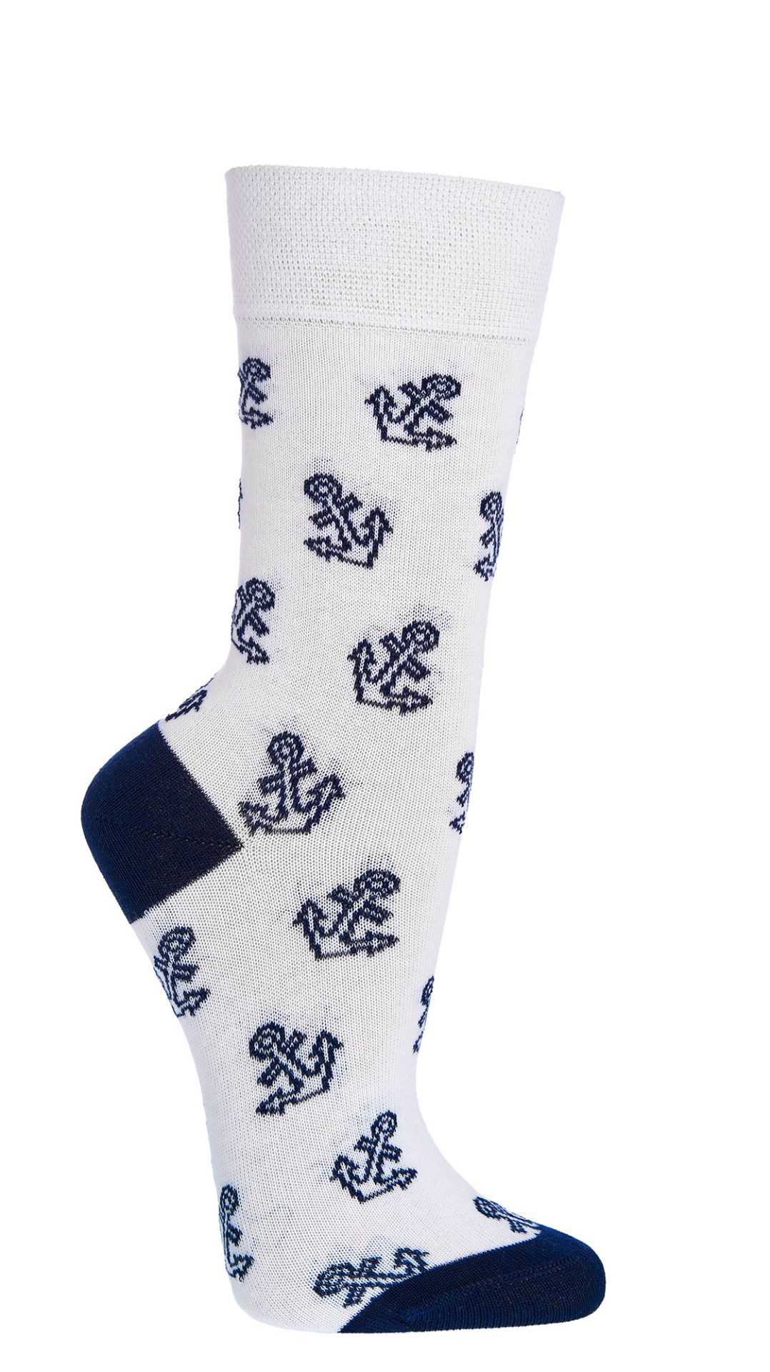 FussFreunde Freizeitsocken 6 Paar maritime Socken "Ahoi" mit Bio-Baumwolle für Küsten-Liebhaber