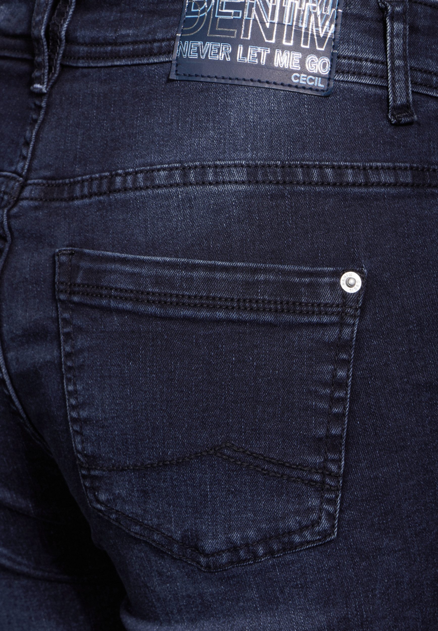 CECIL 5-Pocket-Jeans Style NOS Scarlett Blue günstig online kaufen