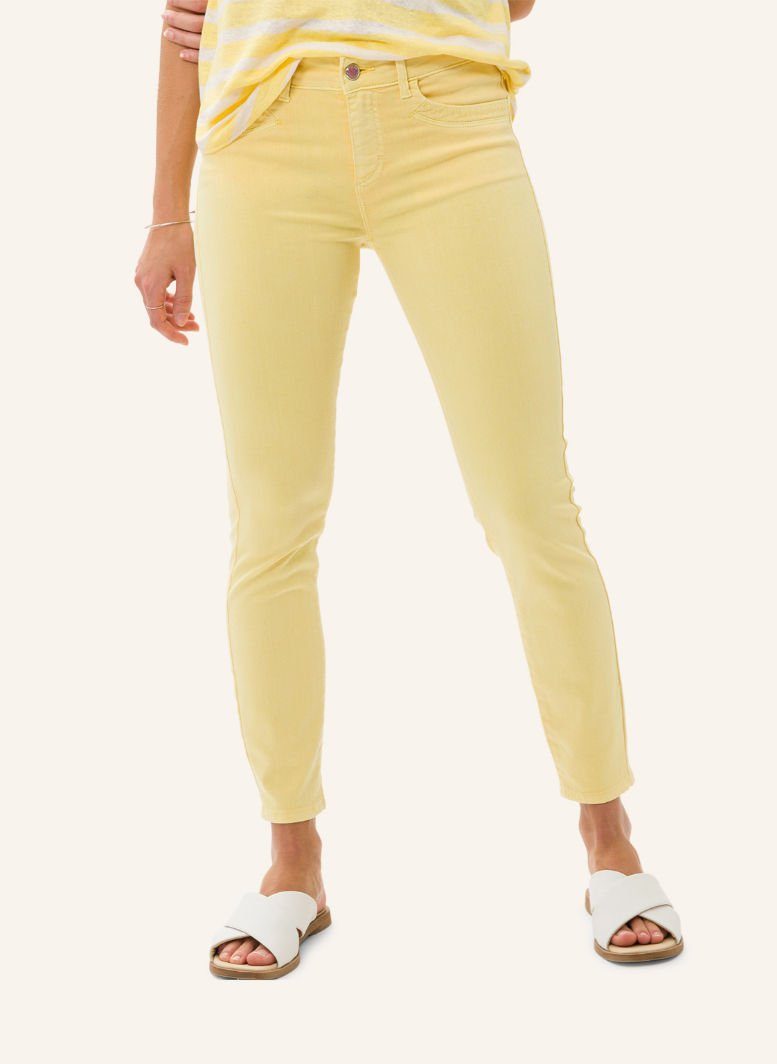 5-Pocket-Jeans ANA Style S Brax gelb