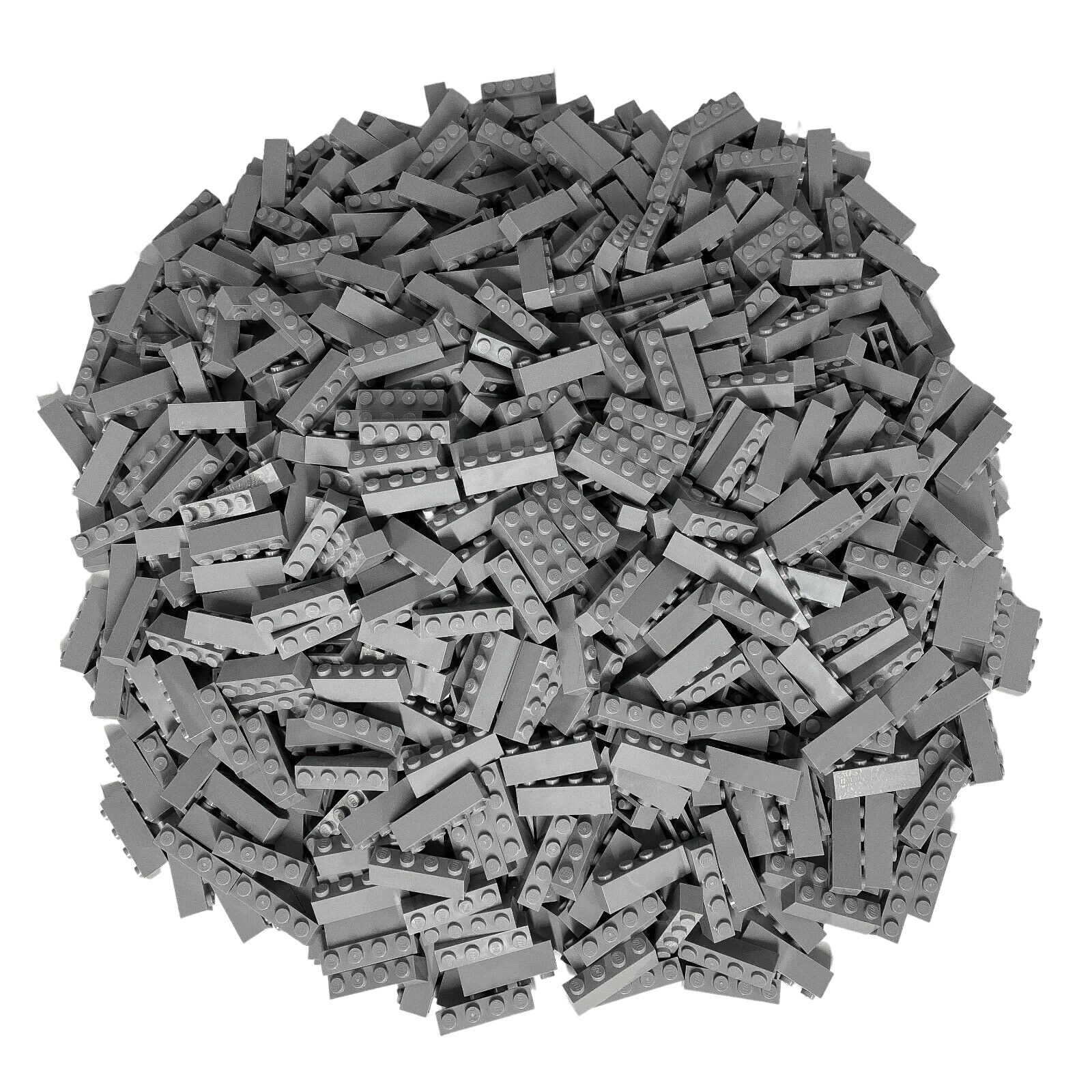 LEGO® Spielbausteine LEGO® 1x4 Steine Hochsteine Hellgrau - 3010 NEU! Menge 250x, (Creativ-Set, 250 St), Made in Europe