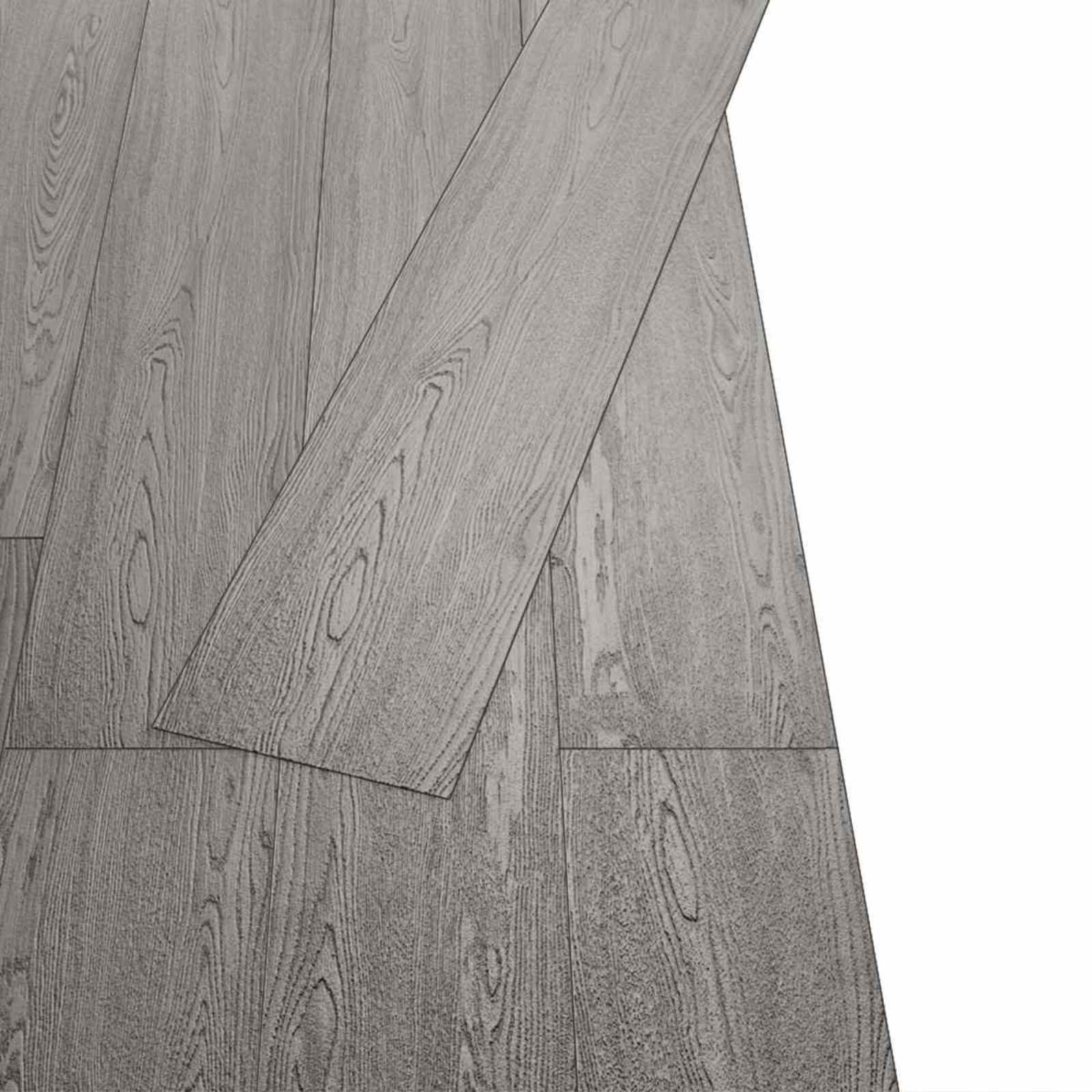 vidaXL Teppichboden Selbstklebende PVC-Bodenplanken 30,5 x 61 cm 28 pcs PVC, Rechtwinklig