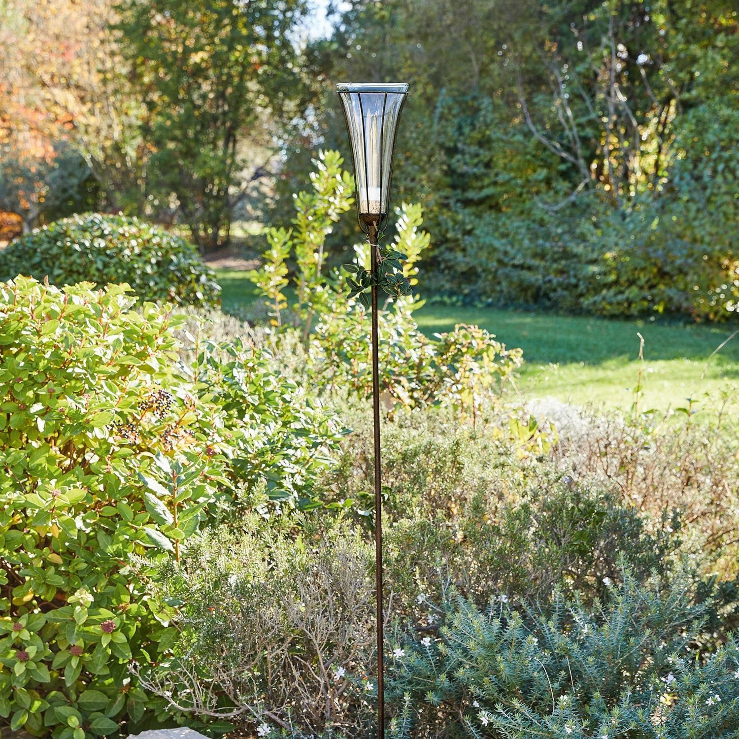 Mirabeau Windlicht Steckwindlicht Coatesville antikbraun günstig online kaufen