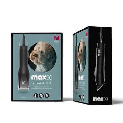 Wahl Moser Hundeschermaschine MAX 50 für Vollschur großer Hunde & Katzen, Verwendung mit Kabel