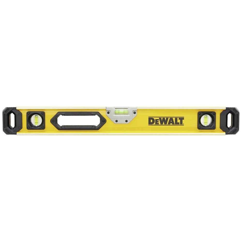 DeWalt Wasserwaage Hohlprofil-Wasserwaage 60cm Solid-Block Libelle