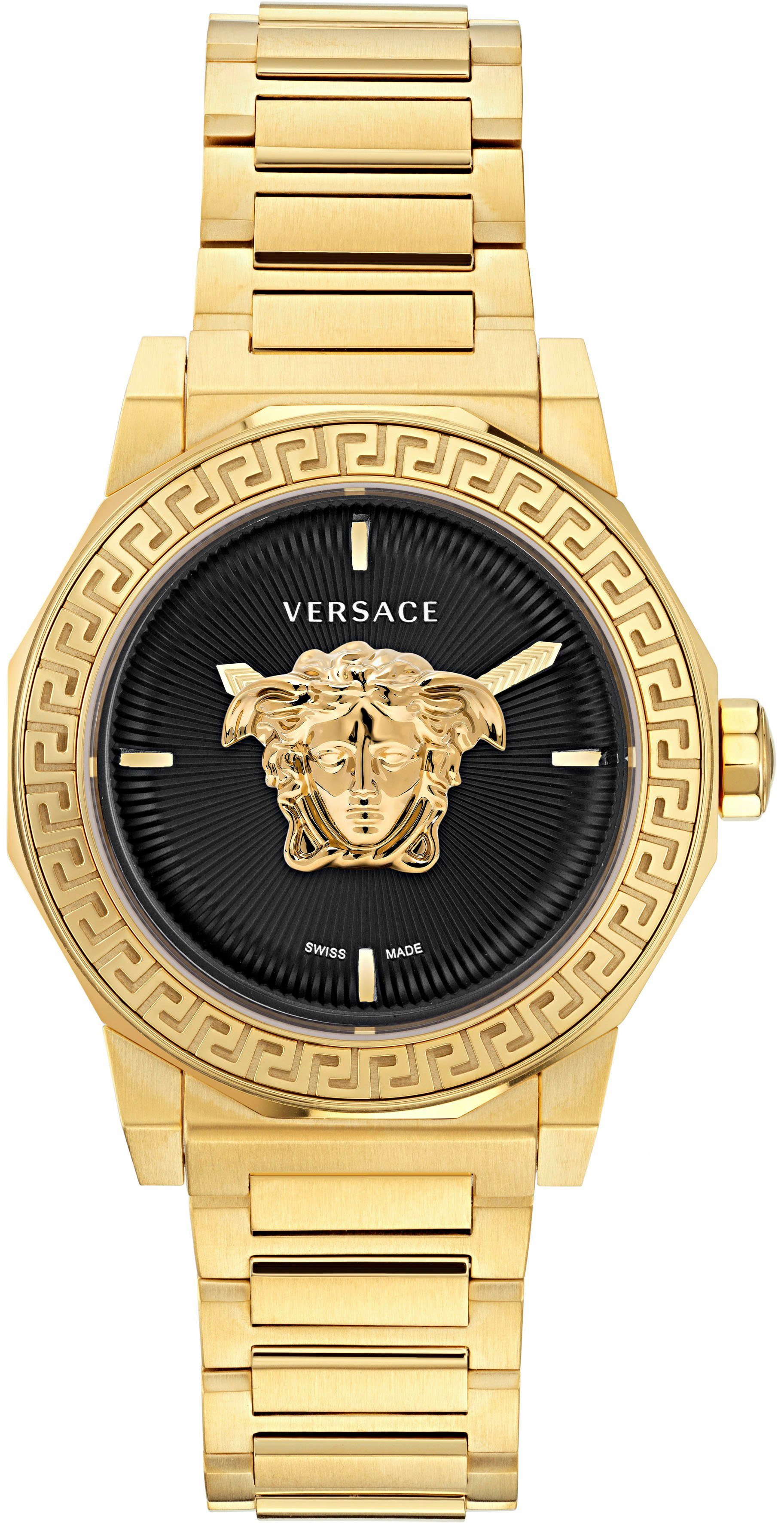 Versace Quarzuhr MEDUSA DECO, VE7B00623, Armbanduhr, Damenuhr, Saphirglas, Swiss Made