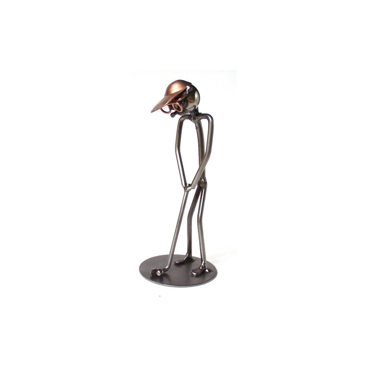 8283 & Dekofigur - "Golf Hinz Figur wired Putter" Kunst line