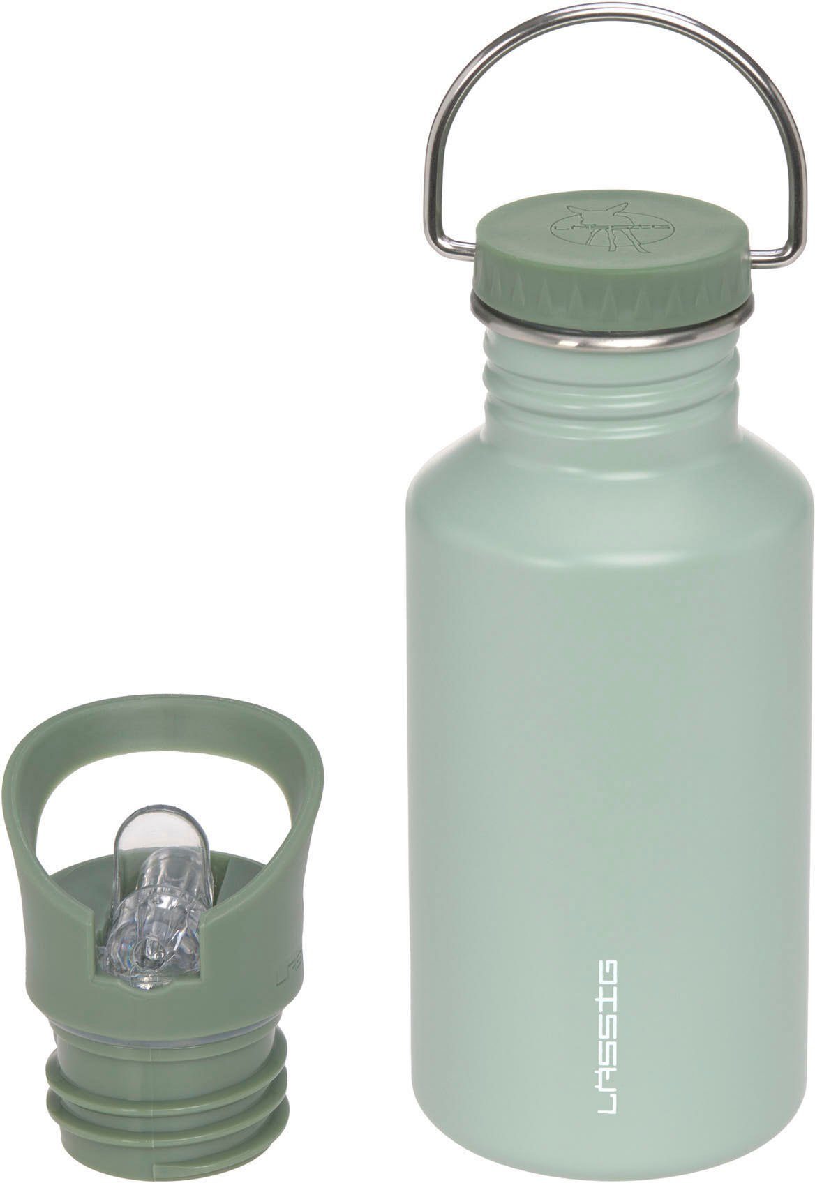 LÄSSIG Trinkflasche Green