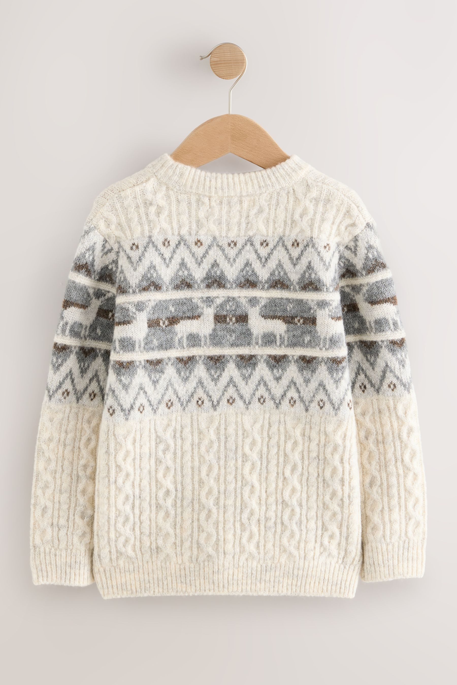 Next Strickpullover Weihnachtspullover (1-tlg)