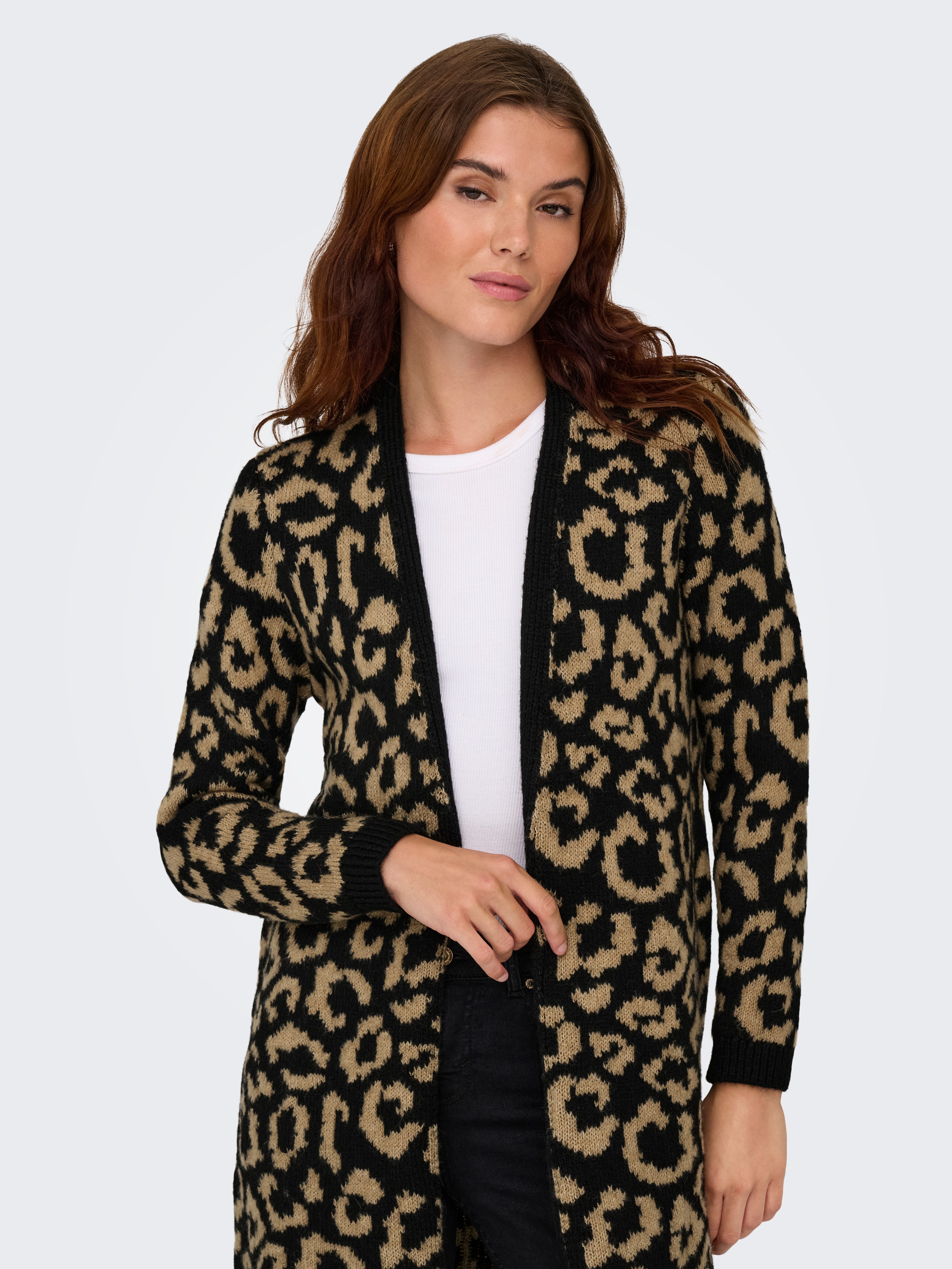 ONLY Strickjacke ONLJADE ANIMAL AO LS CARDIGAN RP KNT günstig online kaufen
