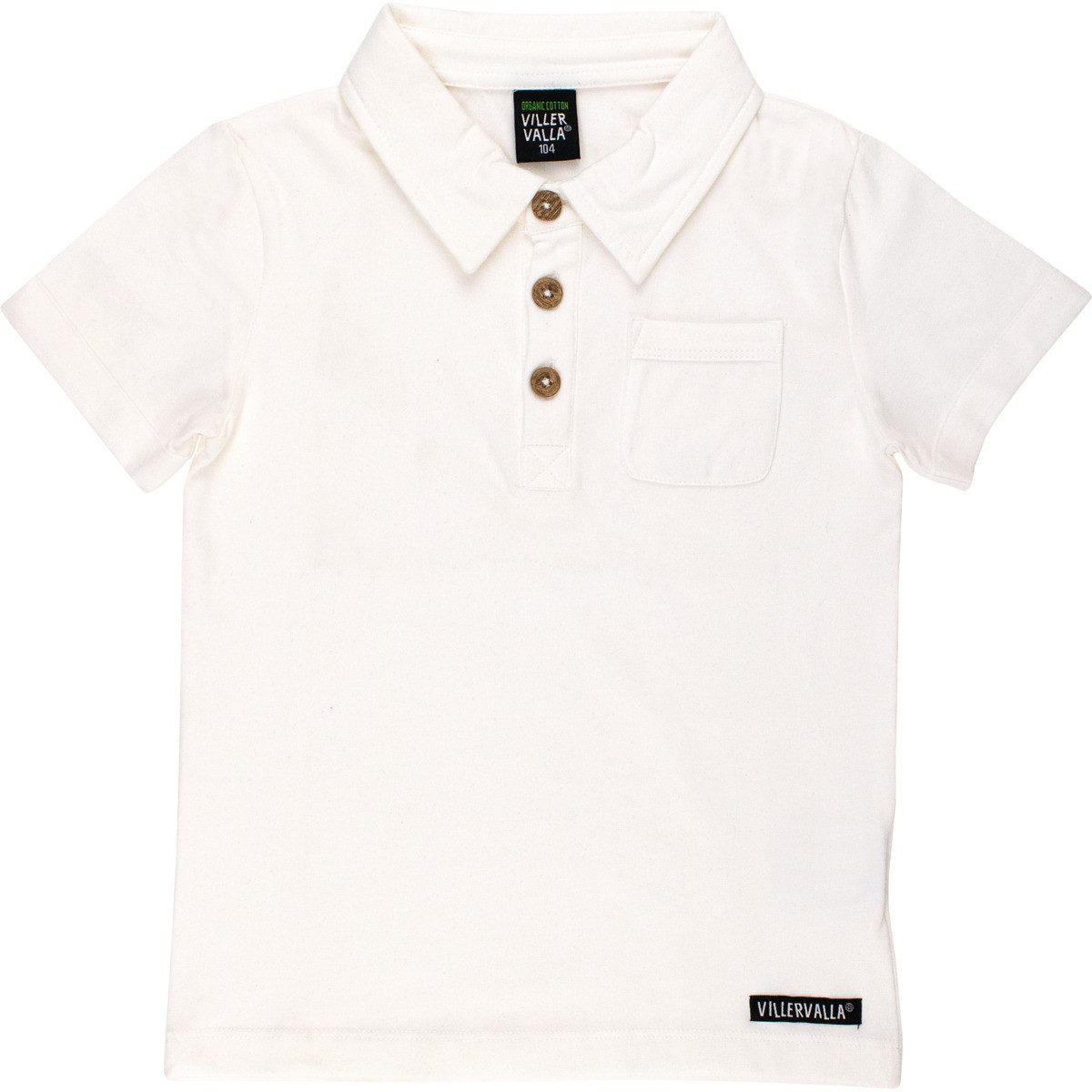 Villervalla Poloshirt Basic Unisex Kinder T-Shirt, Shirt, Polo, Polohemd, Kragenshirt