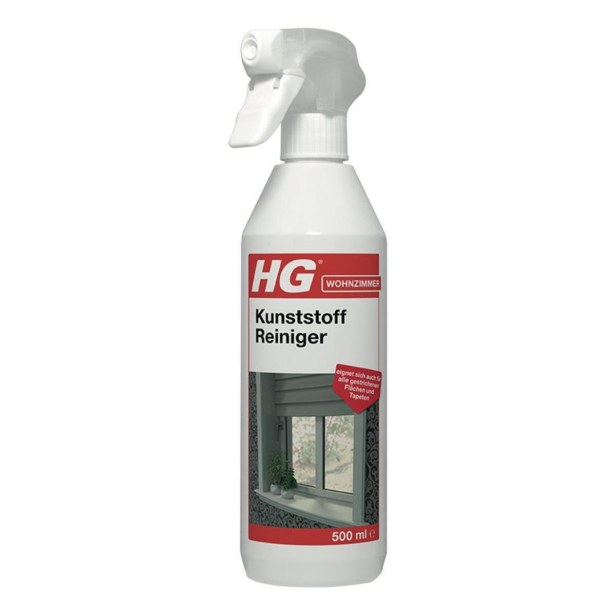 HG HG Kunststoff Reiniger 500ml – Für Kunststoffe oder Polycarbonate (1er Allzweckreiniger