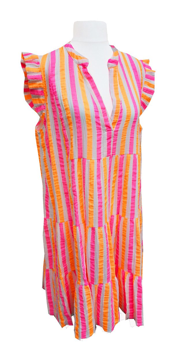 Druckkleid SAISON luftiges Musselin Kleid ohne günstig online kaufen