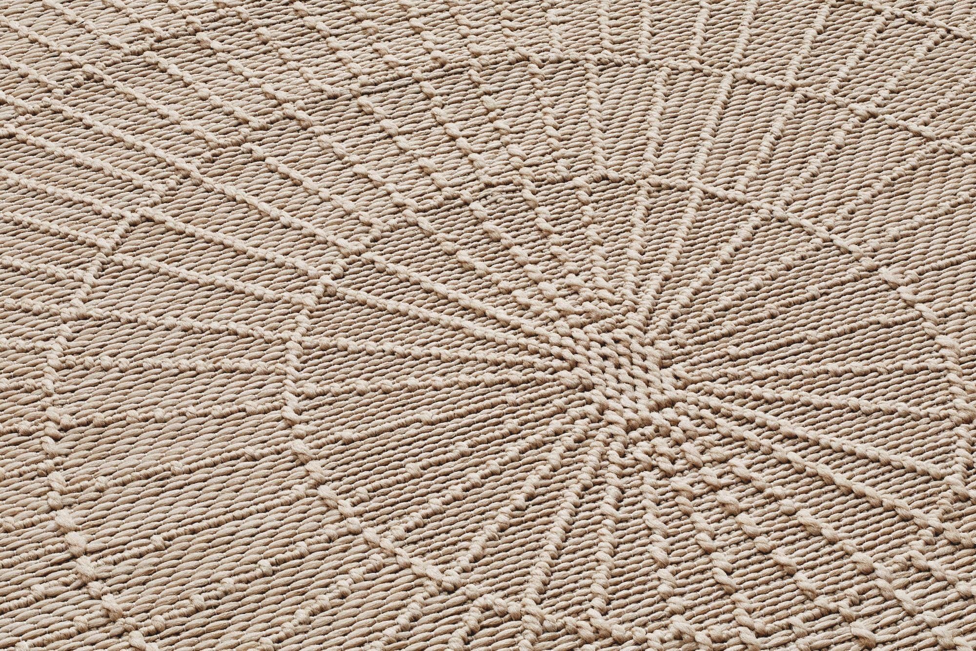 Steffensmeier Teppich Nyland Kreise, Rechteckig, In- und Outdoor, wasserfest