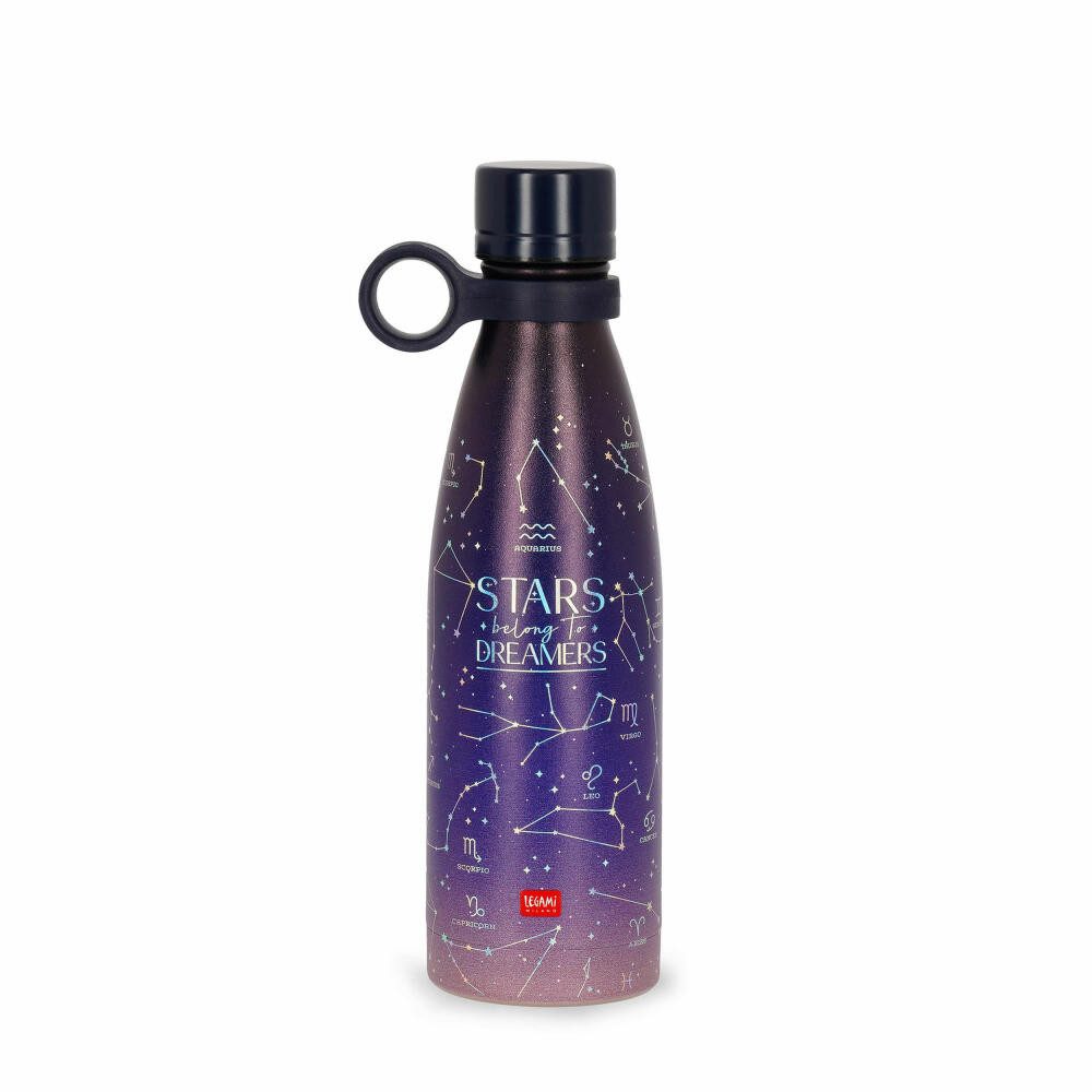 Legami Trinkflasche Vacuum Bottle Hot & Cold Stars, 500 ml
