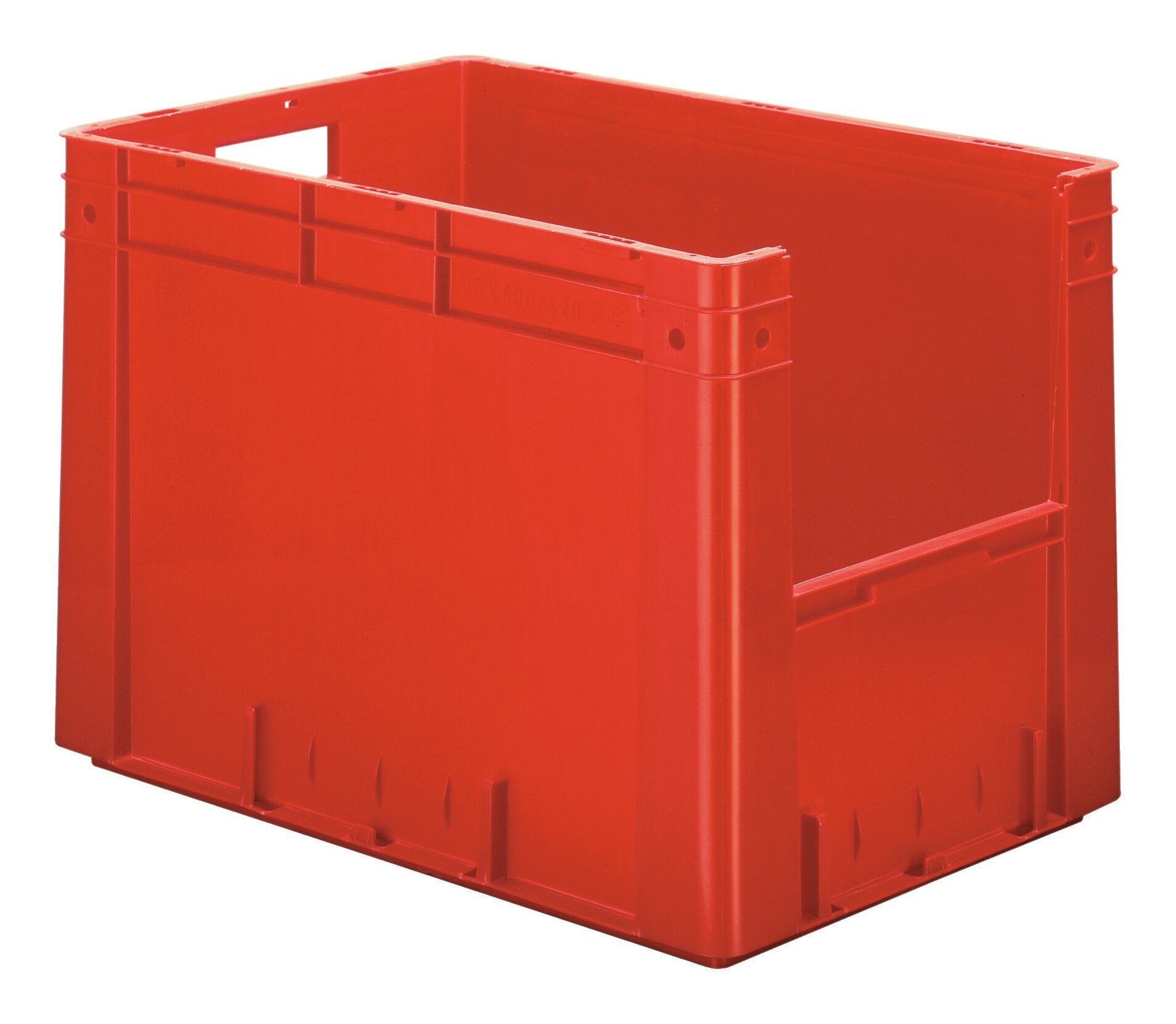 LA KA PE Kleinteilemagazin, Transportkasten VTK 600/420-4 rot