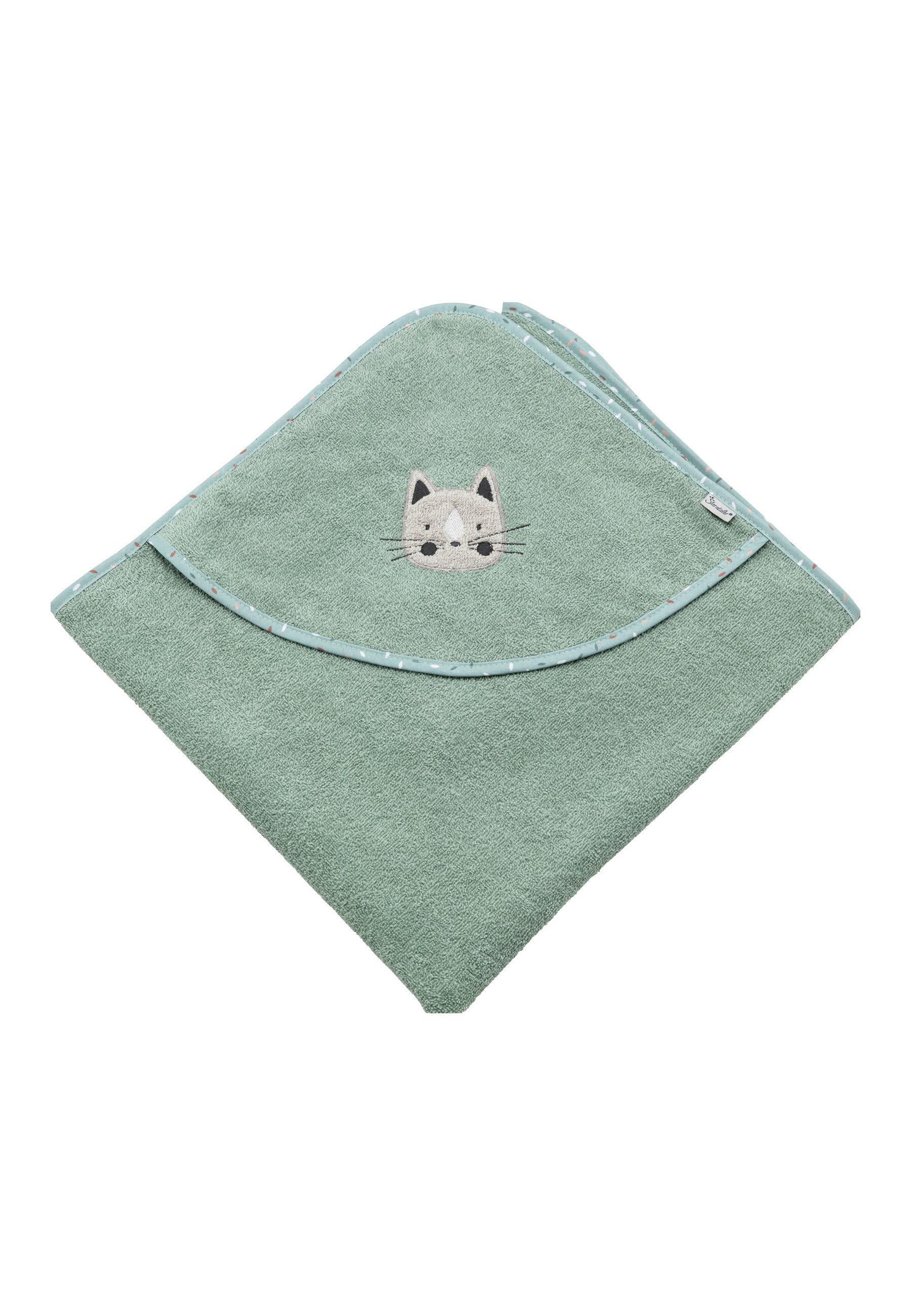 Sterntaler® Badetücher Sterntaler® Kapuzenbadetuch 80x80 cm KATZE Lilly, 10 günstig online kaufen