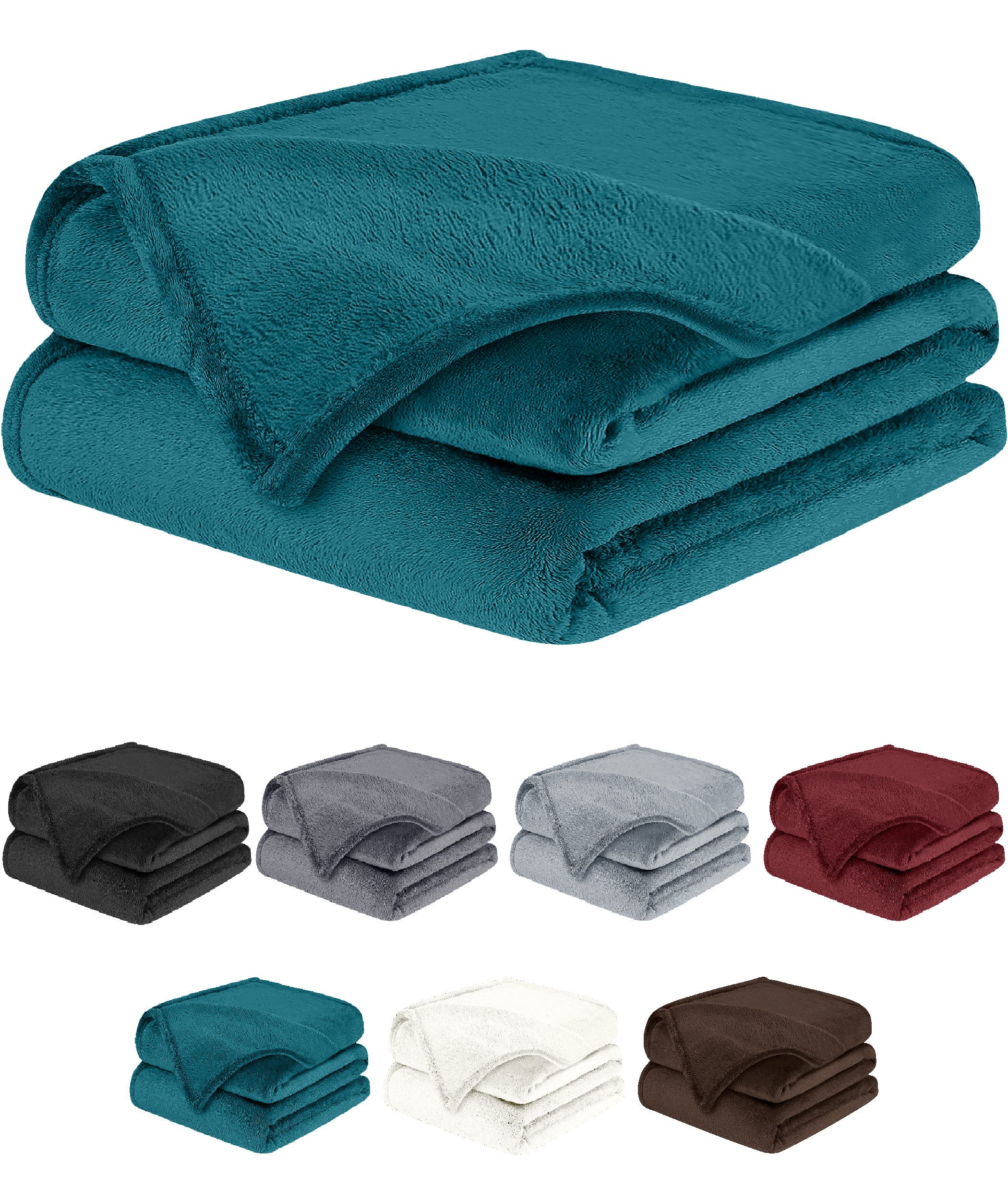 Wohndecke Kuscheldecke Fleecedecke Sofadecke Tagesdecke Bettüberwurf, BRB H günstig online kaufen