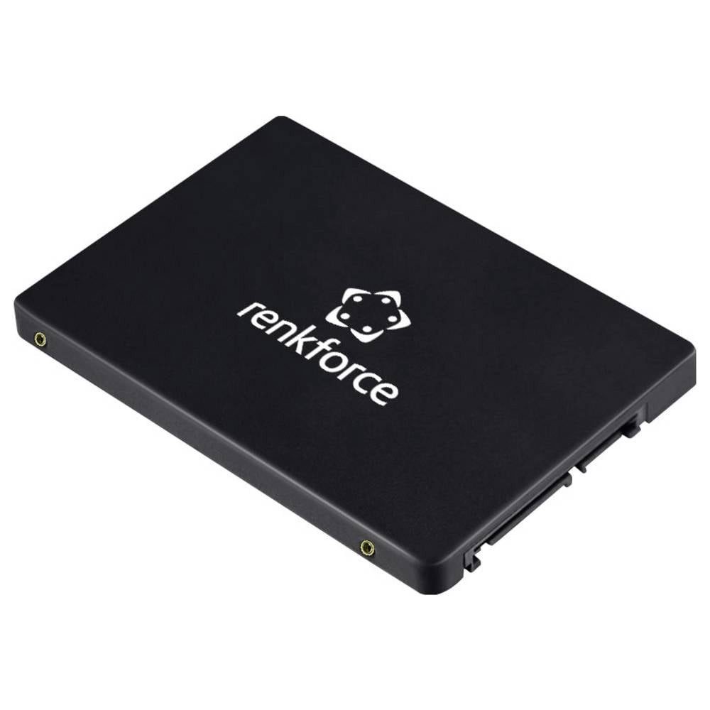 Renkforce 500 GB Interne SATA SSD 6.35 cm (2.5 Zoll) SATA III RF-7558470 SSHD-Hybrid-Festplatte (500 GB), 3D NAND, TRIM-Unterstützung, S.M.A.R.T. Unterstützung