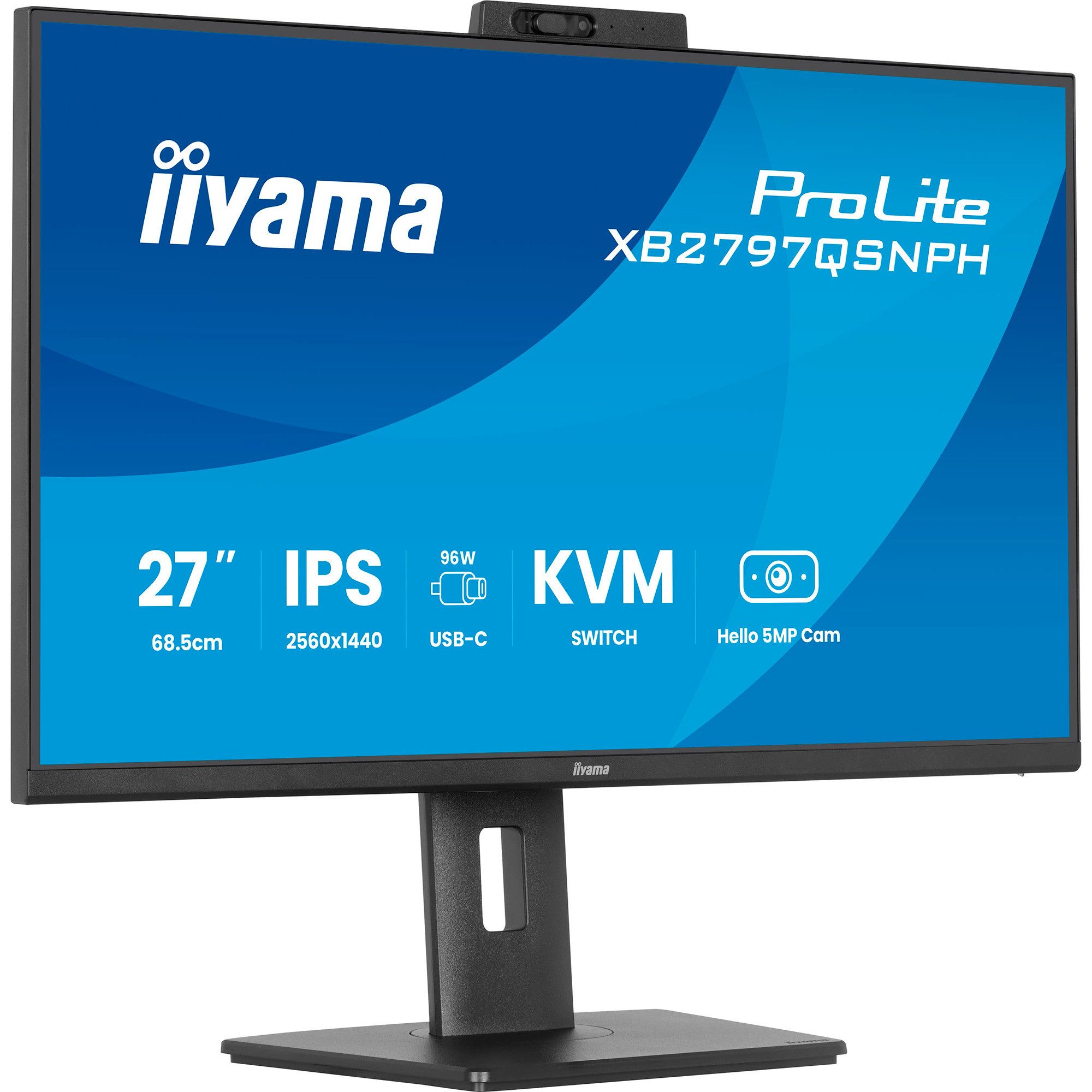Iiyama iiyama ProLite XB2797QSNPH-B1, LED-Monitor, (QHD, TFT-Monitor (2560 x 1440 px)