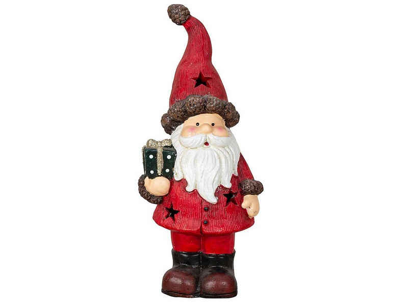 Mel-O-Design Weihnachtsfigur 2960 Nikolaus rot stehend (1 St), weihnachtliche Deko