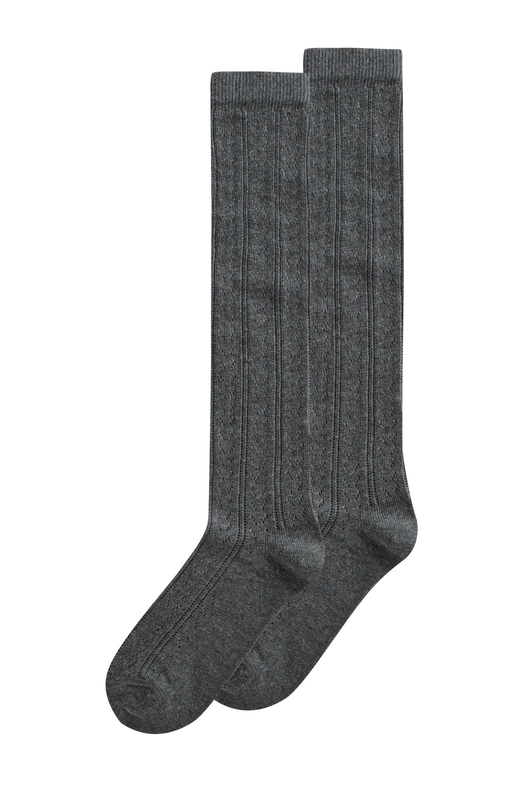 Basicsocken Pellerine Kniestrümpfe im 2er-Pack