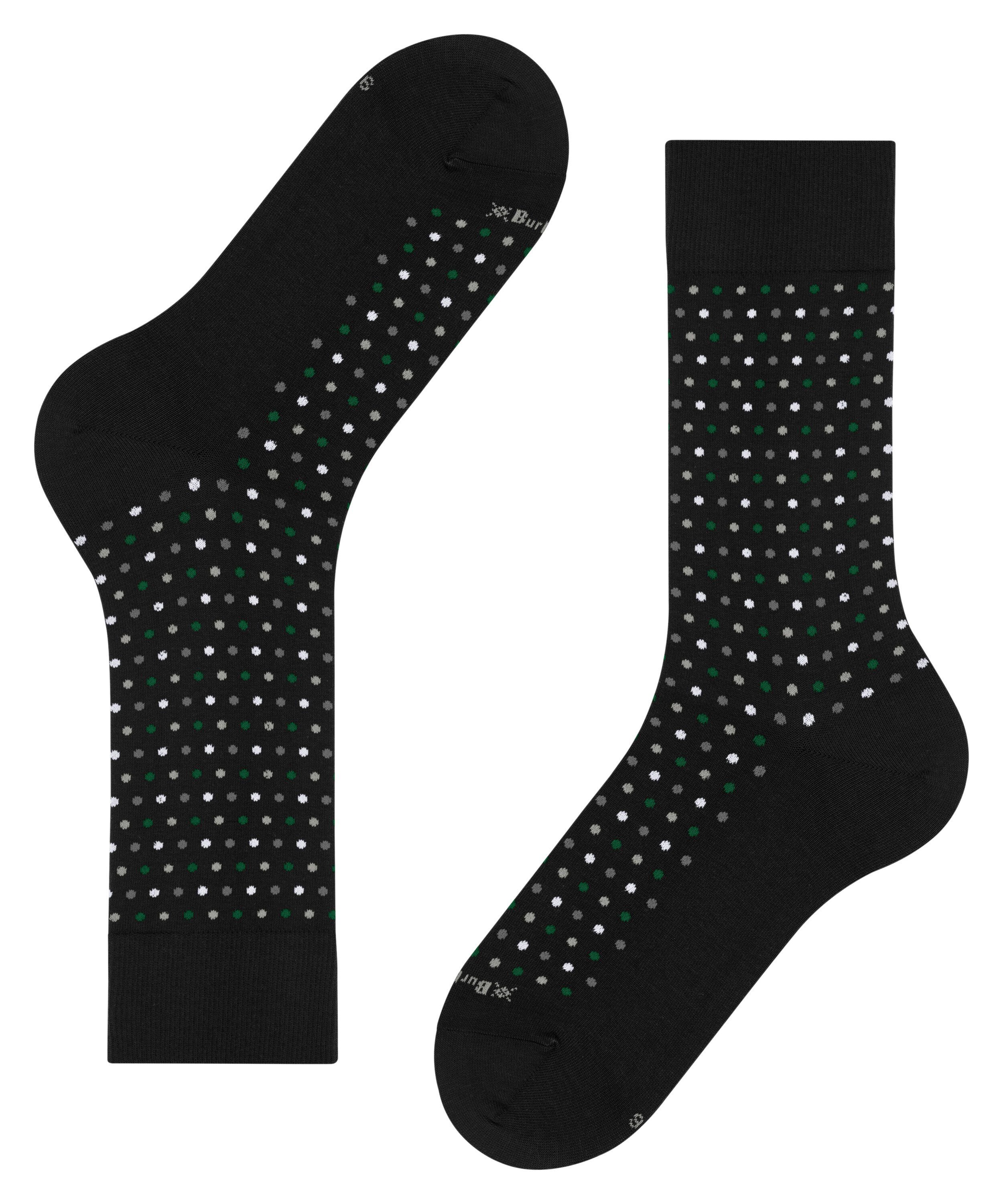 (3000) (1-Paar) Burlington black Socken Dot