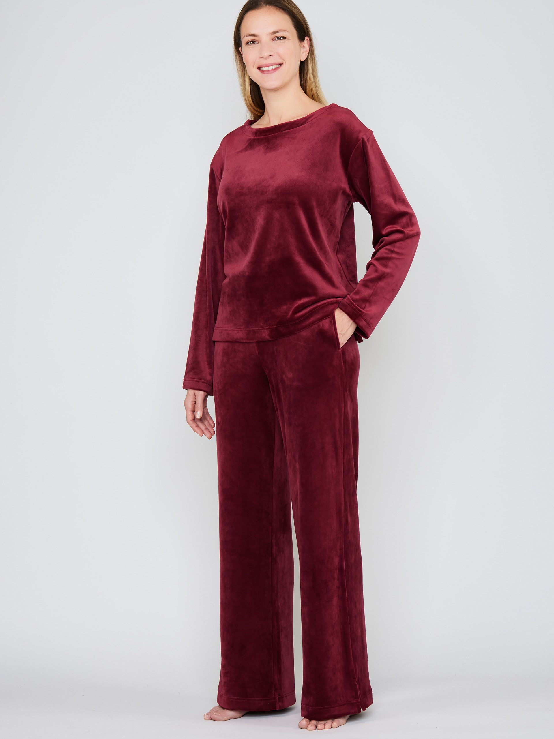 JOOP! Sweatpants Velvet hose pant pants
