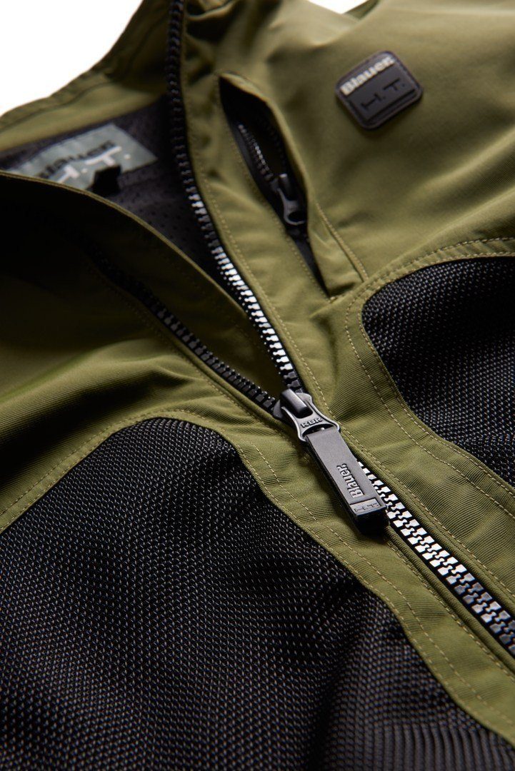 Blauer Motorradjacke Thor Air perforierte Motorrad Textiljacke perforiert,wasserdicht