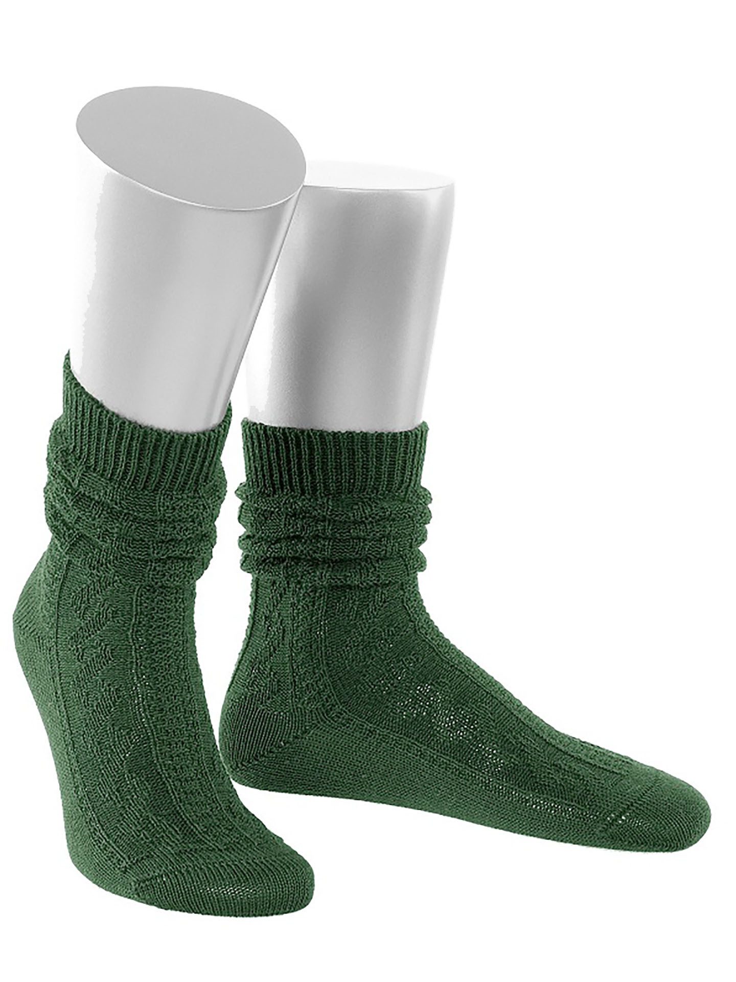 Moschen-Bayern Традиційні шкарпетки Традиційні шкарпетки Trachtenstrumpf Herren Trachtenstümpfe Wollsocken Zopfmuster