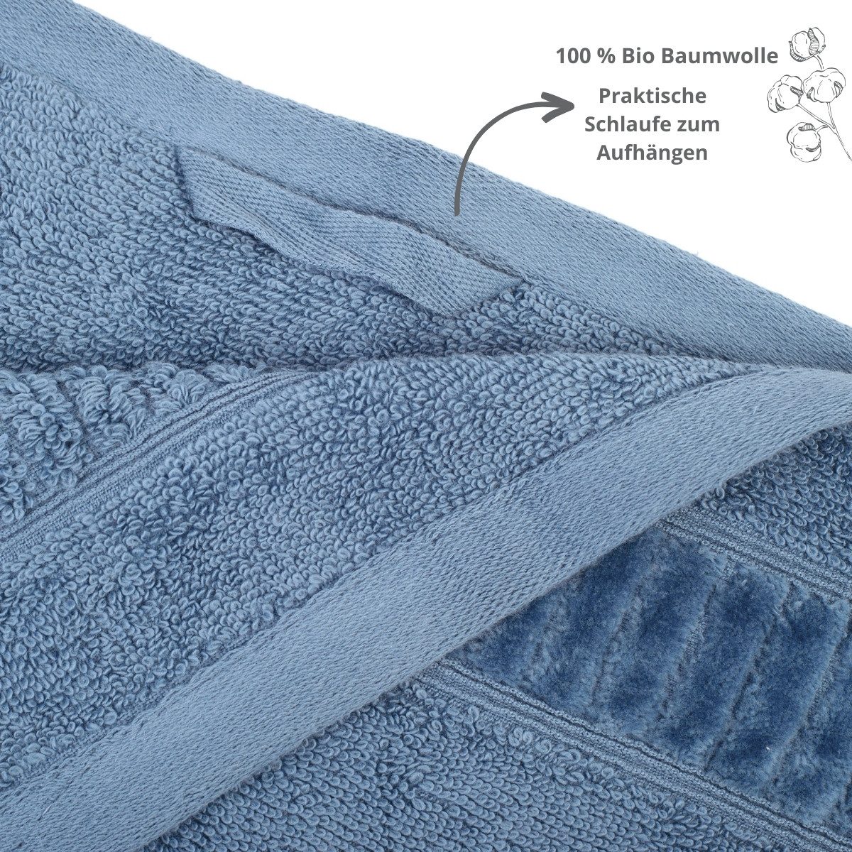 liebling Gästehandtuch Organic, 100% Bio Baumwolle, knitterarm, luxuriös, m günstig online kaufen