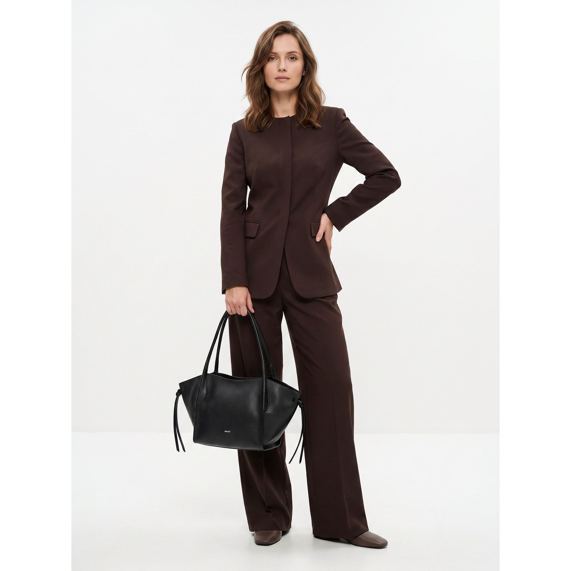 Abro Schultertasche Vibe, Leder