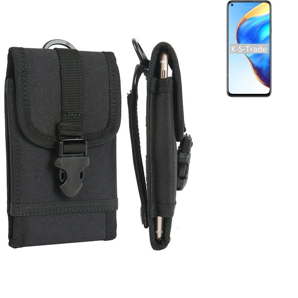 K-S-Trade Handyhülle für Xiaomi Mi 10T Pro, Holster Handy Hülle Holster Handytasche Gürtel Tasche Schutz