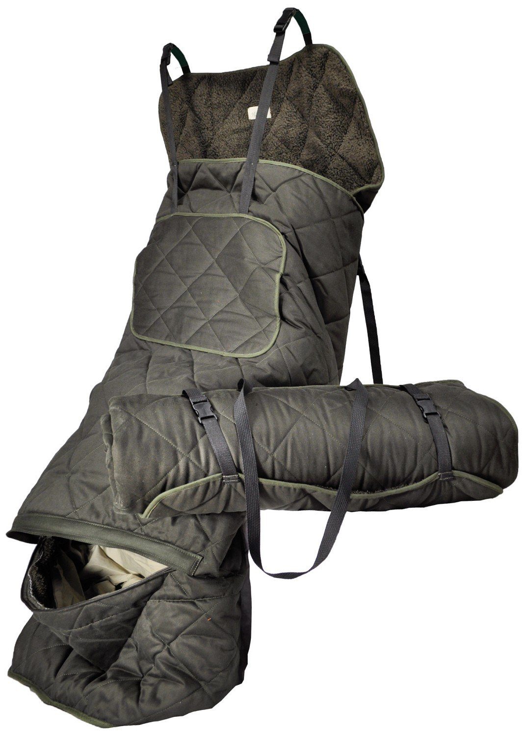 Hubertus® Hunting Schlafsack Ansitzsack mit Faserpelz-Innenfutter warm von  Oefele Jagd & Outdoor