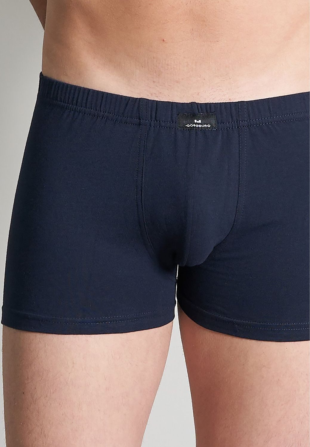 GÖTZBURG Boxershorts Tower (3-St., 3er-Pack) ohne Eingriff, aufgedoppelter Frontbereich, DER KLASSIKER