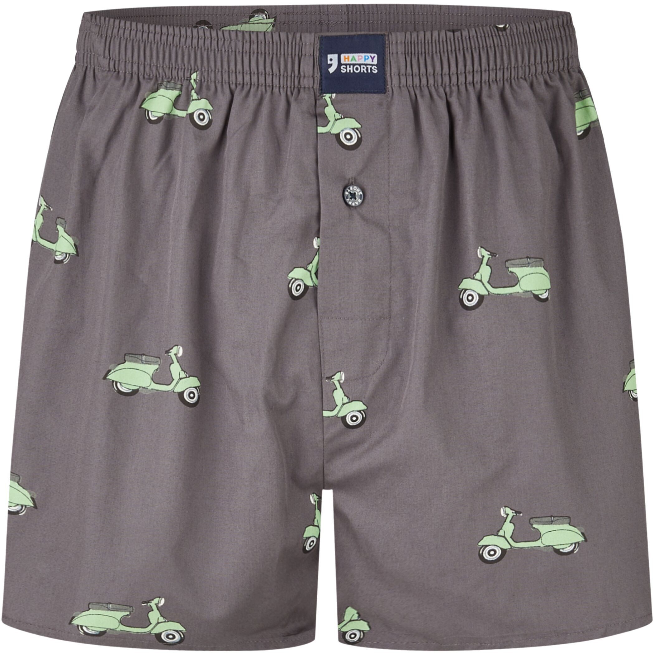 HAPPY SHORTS Boxershorts HAPPY SHORTS X Herren Boxershorts Shorts Boxer mit Suspens Roller (1-St)