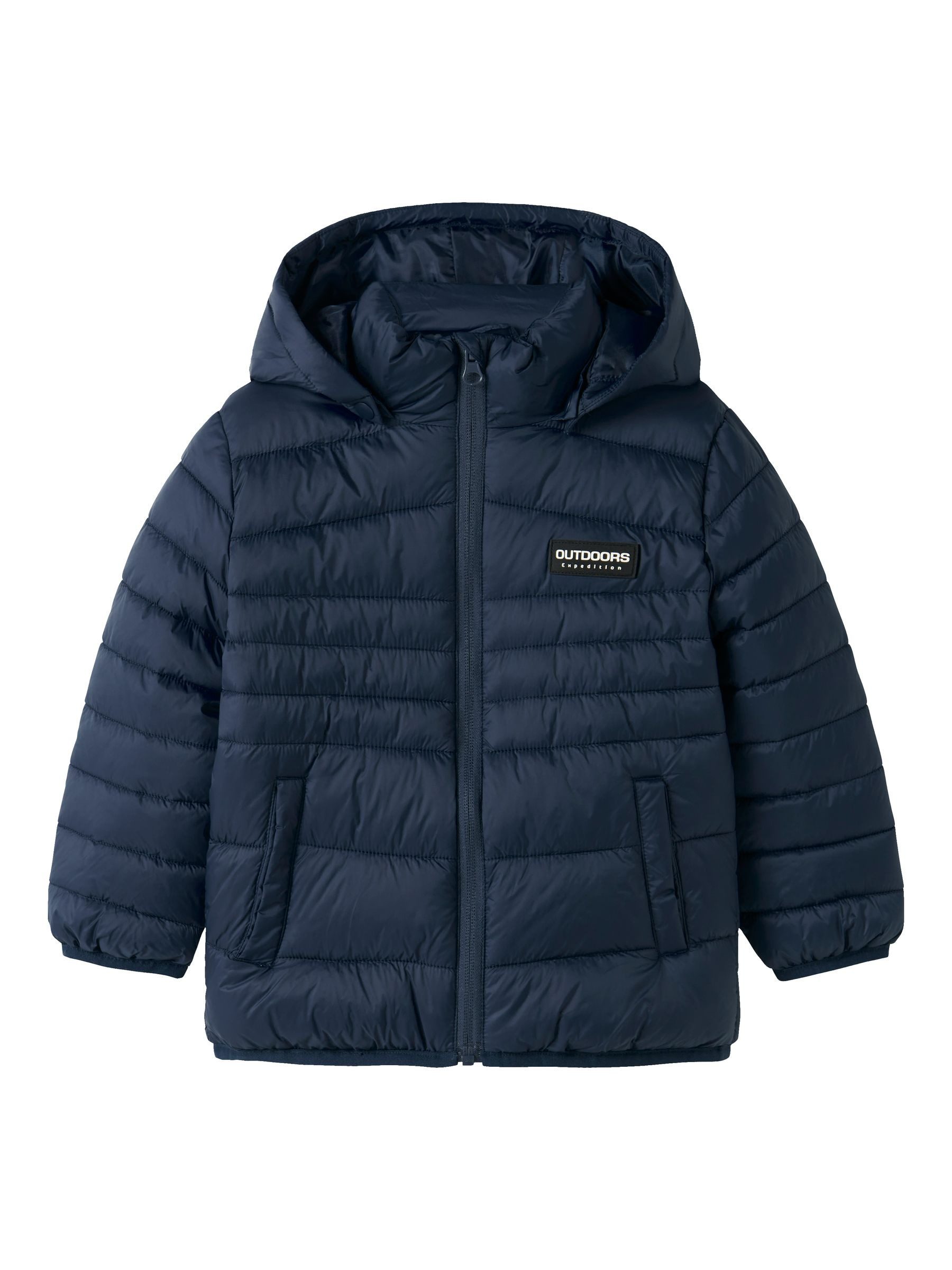 Name It Kurzjacke Outdoor-tauglich mit wärmender Funktion für Jungen Recyceltes Material nachhaltig Normal Fit Stehkragen Langarm