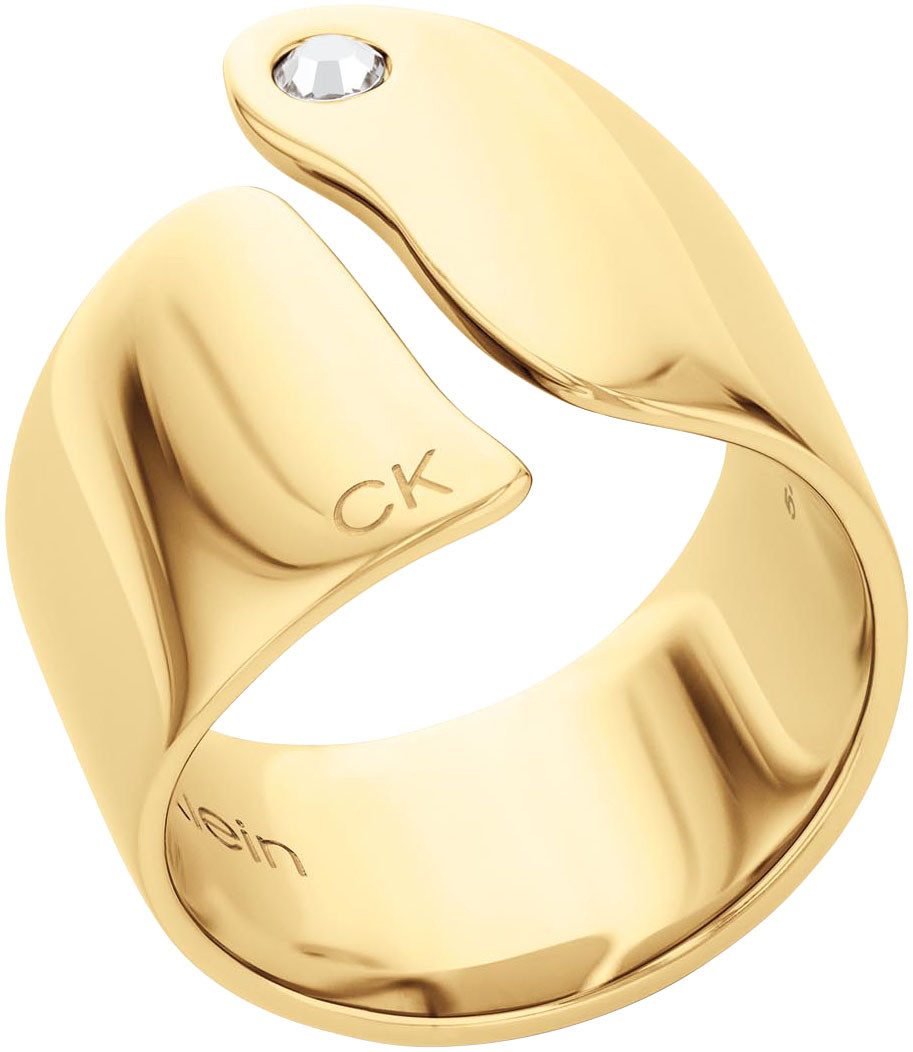Calvin Klein Fingerring CK CHERISHED, mit Glasstein günstig online kaufen