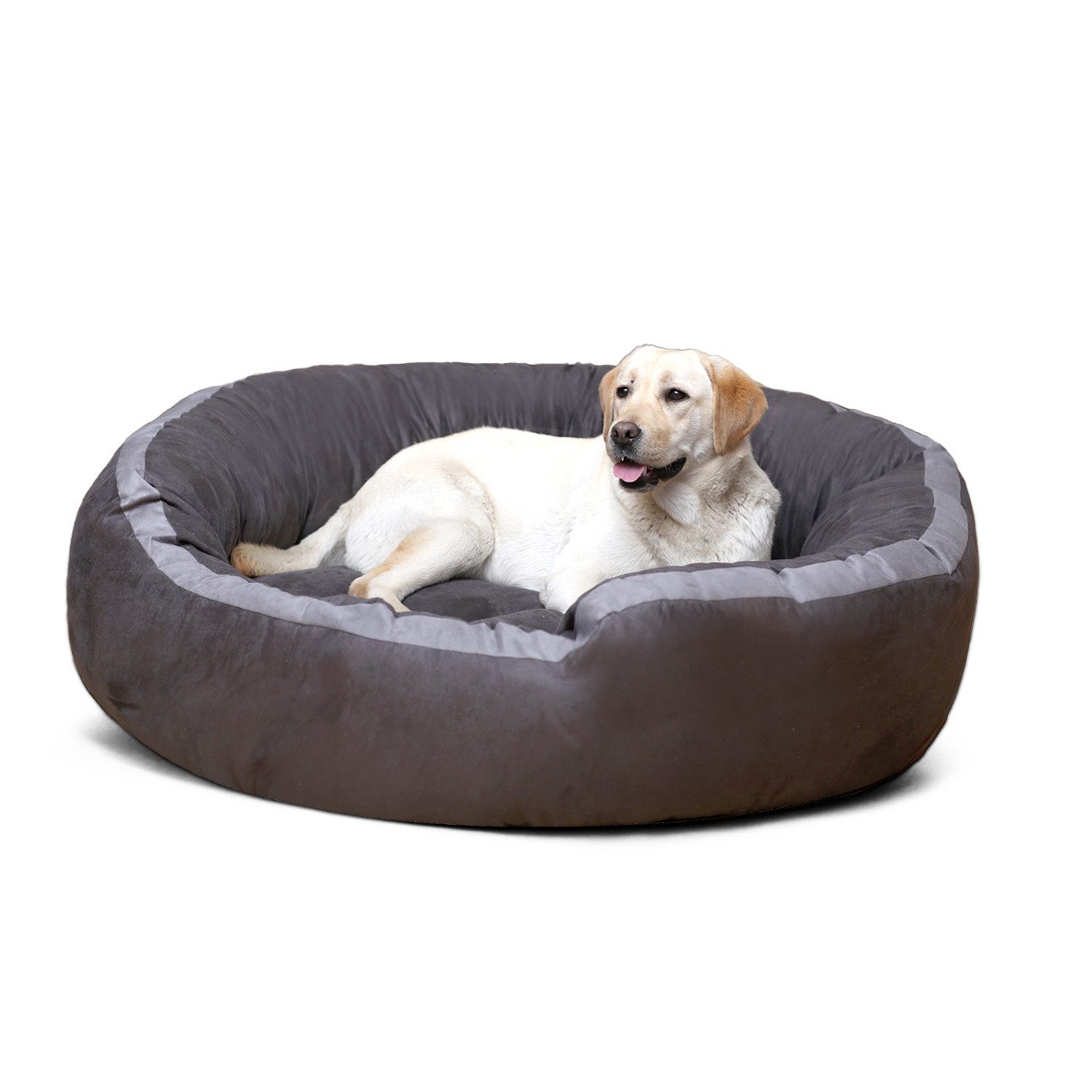 tierlando® Tierbett LANA Hundebett Hundesofa M L XL Velours MEGA DICK SUPERWEICH