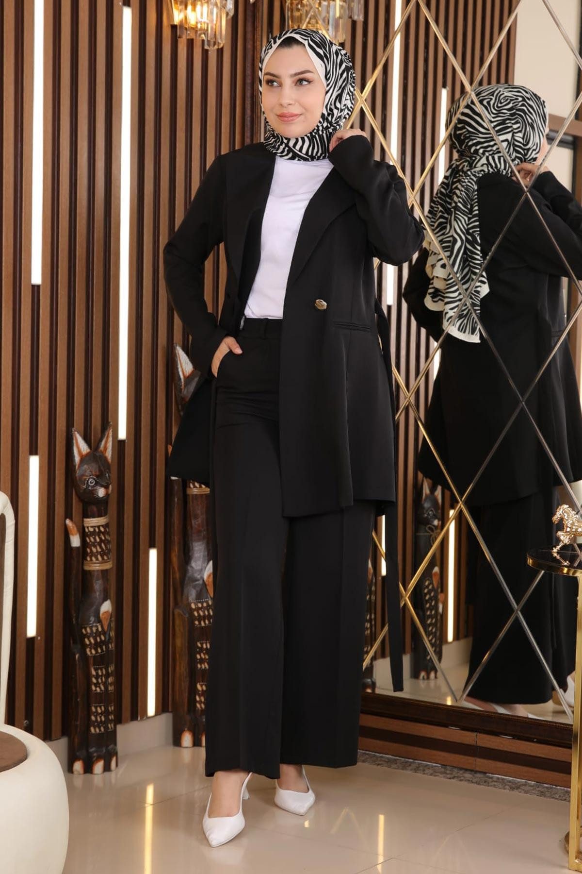 MODAMİHRAM Tunika Gürtel Detail Set