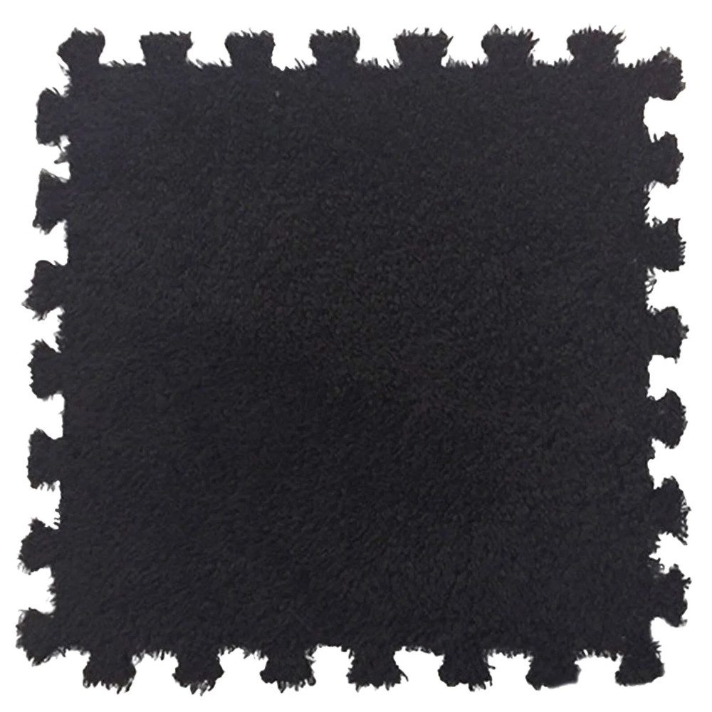 Agger Puzzlematte 12 Teile krabbeldecke Baby Kinder Puzzlematte Matte Spielmatte-30x30cm, (12-tlg), Flauschige Wohnzimmer Schlafzimmer Teppichfliesen