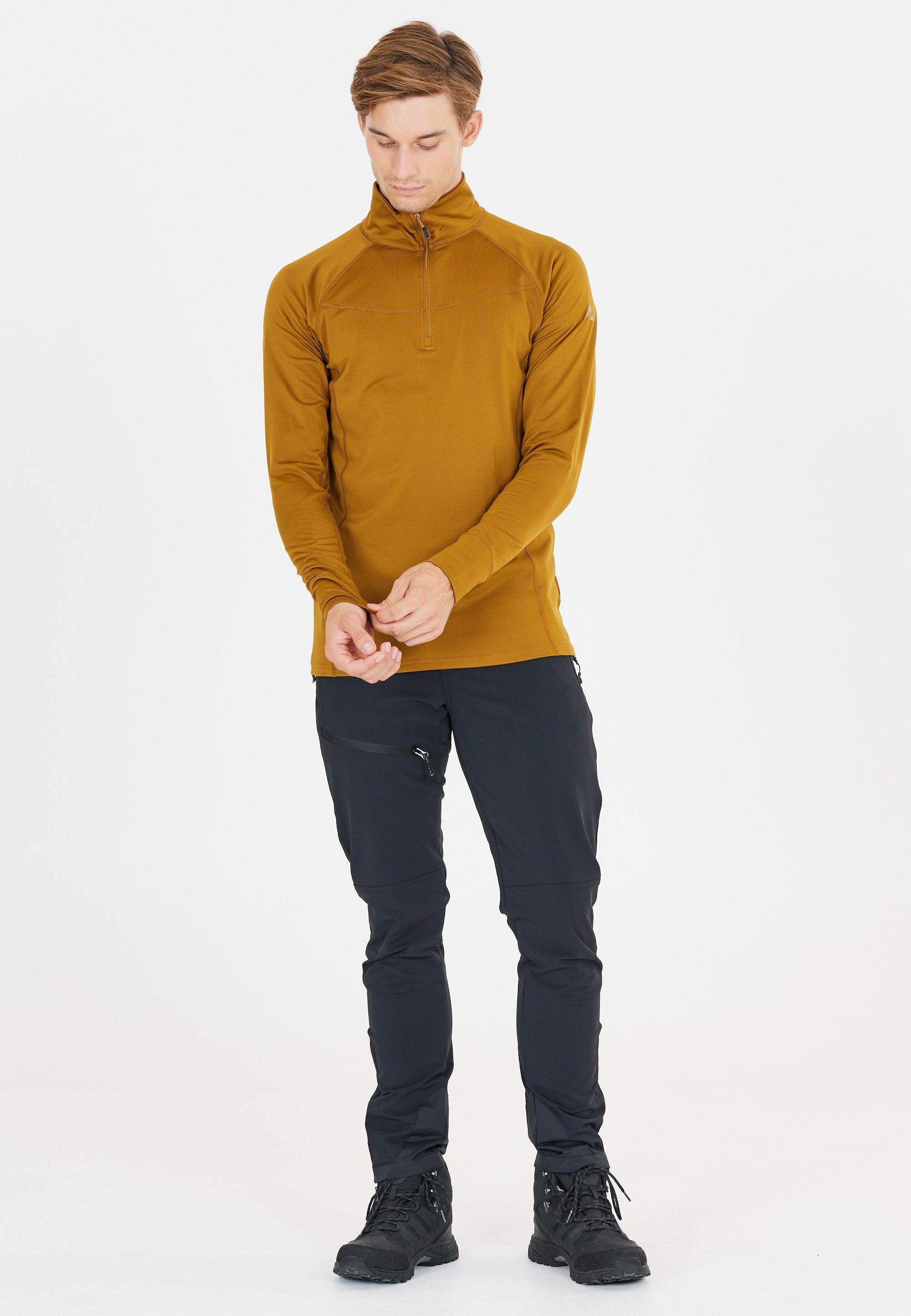 WHISTLER Langarmshirt Baggio (1-tlg) mit hochabschließendem Kragen günstig online kaufen