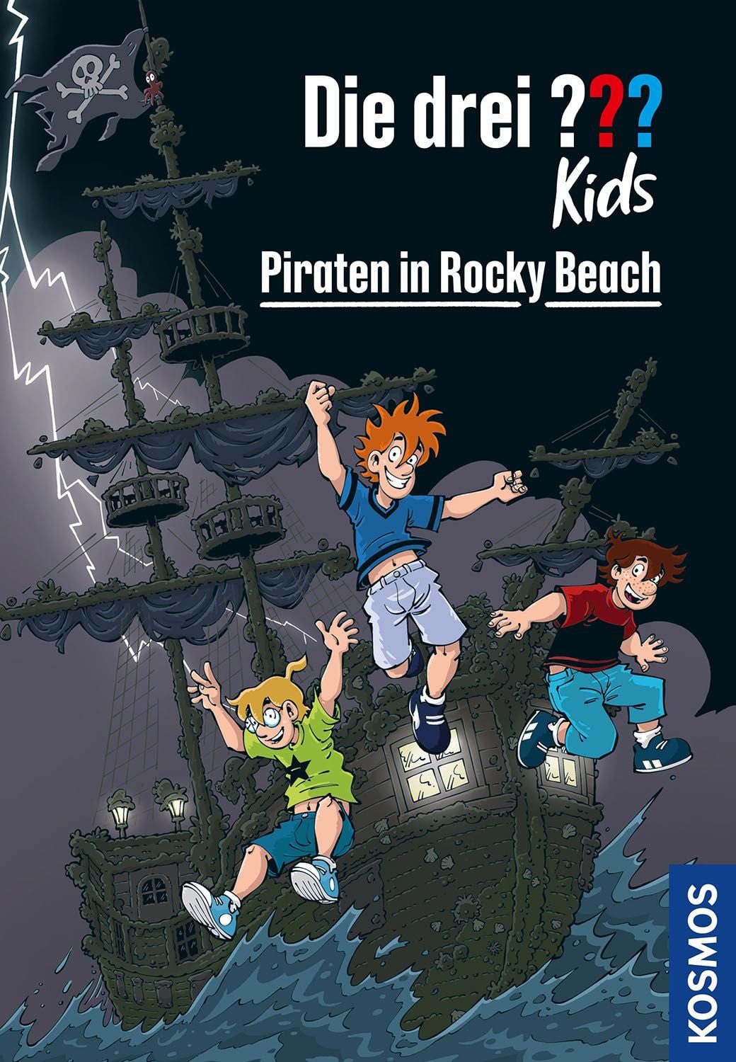 Die drei ??? Kids, 108, Piraten in Rocky Beach / Ulf Blanck, Spannender Kinderkrimi ab 8 Jahren mit Justus, Peter und Bob – clevere Detektivgeschichten voller Rätsel und Abenteuer