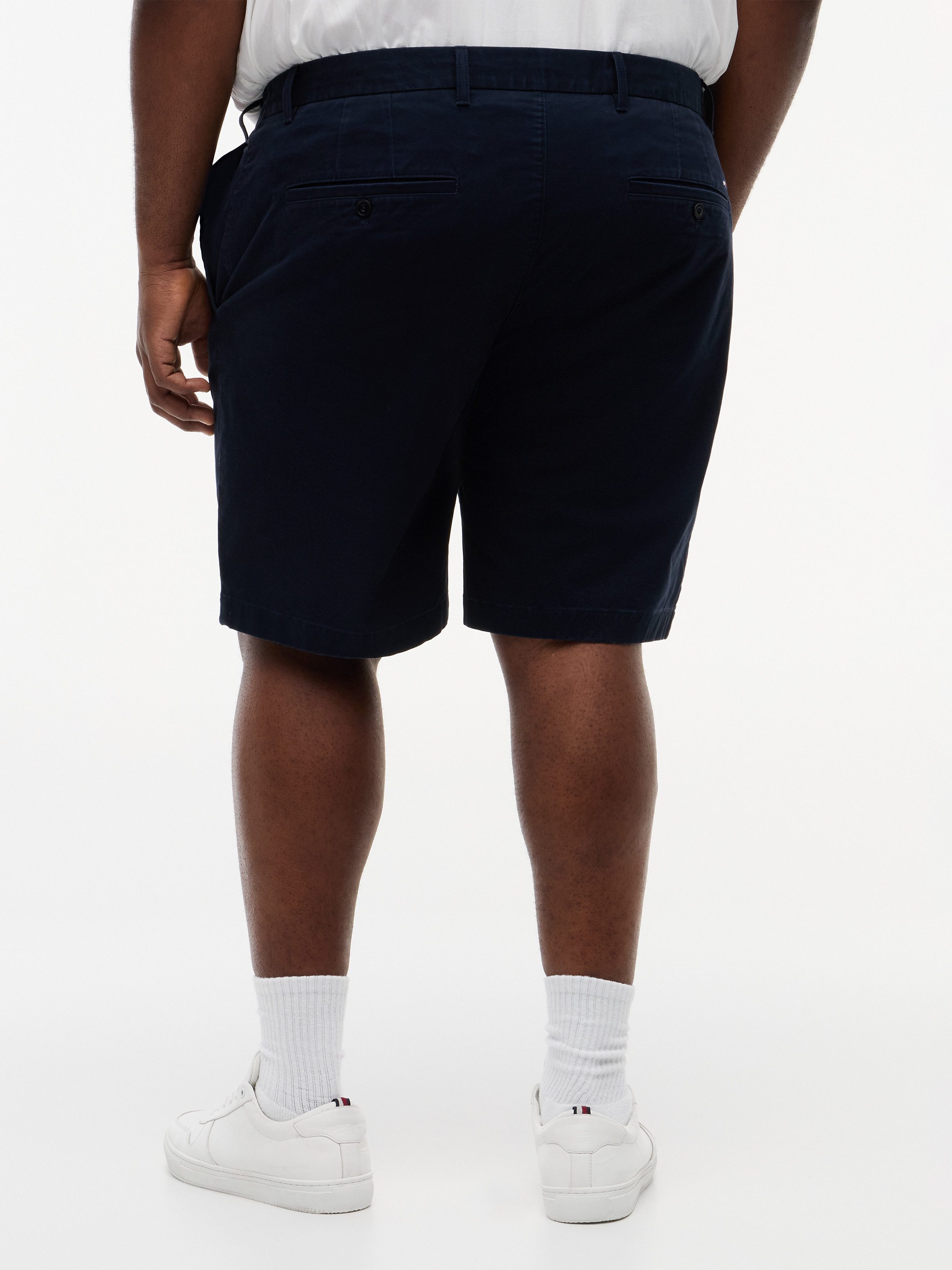 Tommy Hilfiger Big & Tall Shorts BT-DNTN 9.5 ESS TWILL W/ BELT-B Große Größe, normale Passform