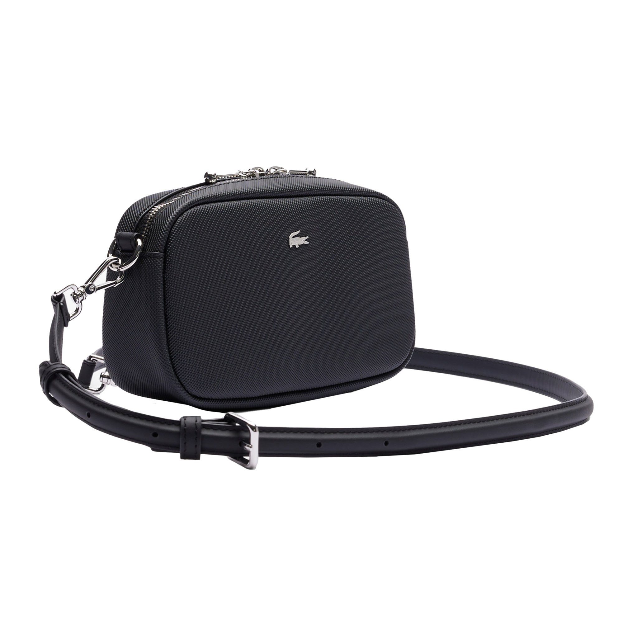Lacoste Henkeltasche Damen Umhängetasche Lederimitat