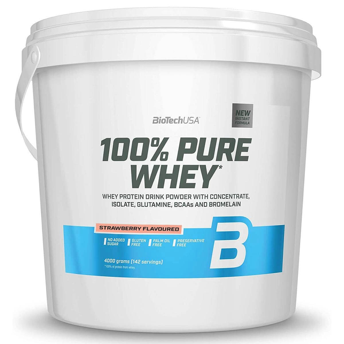 Biotech USA Biotech USA 100% Pure Whey 4000 g Pulver