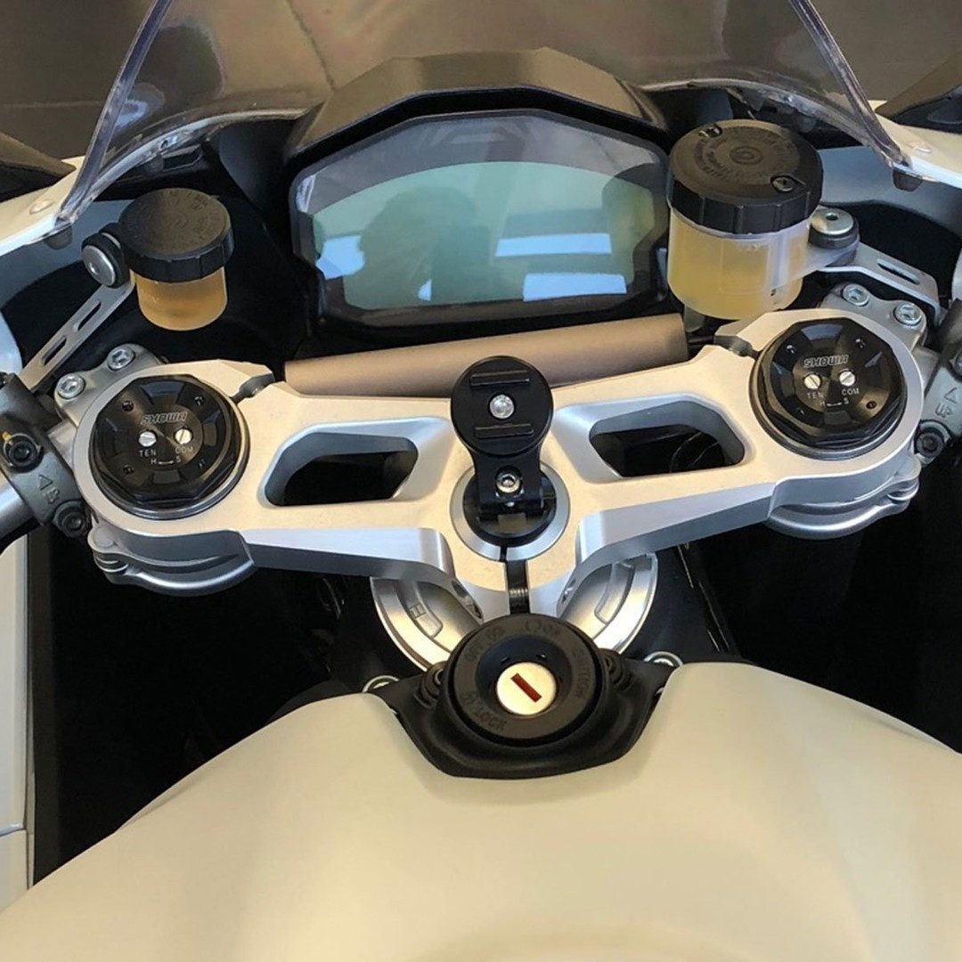 SP Connect Motorradhelm Moto Stem Gabelbrücken Smartphone-Halterung