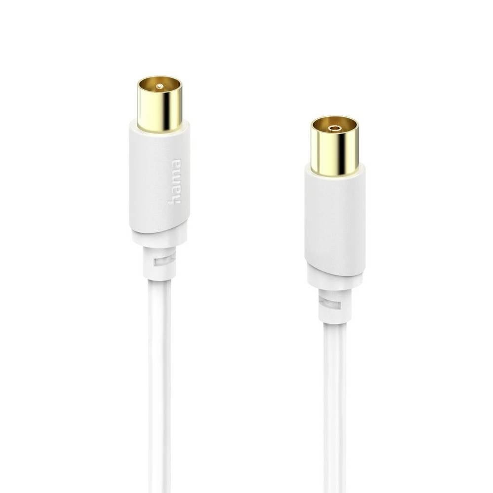 Hama Antennen, SAT Anschlusskabel [1x Koaxial-Stecker - 1x Koaxial-Buchse] SAT-Kabel